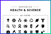Health & Science Solid Icons