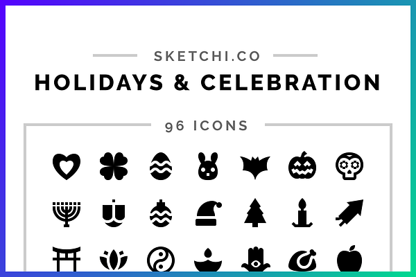 Holidays & Celebration Solid Icons