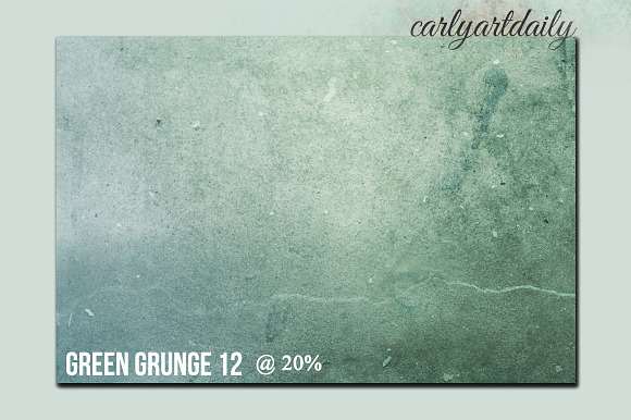 Green Grunge Digital Papers in Textures - product preview 1