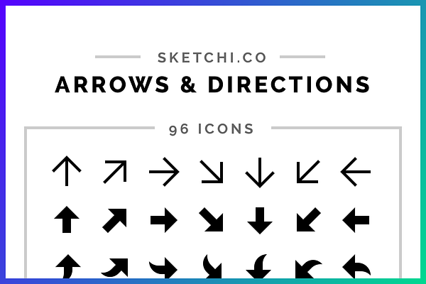 Arrows & Direction Solid Icons