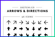 Arrows & Direction Solid Icons