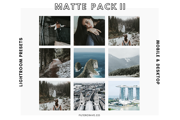 30+ Matte Lightroom Presets Vol. II in Add-Ons - product preview 3