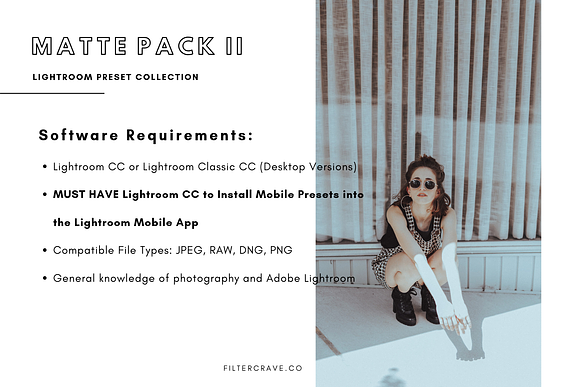 30+ Matte Lightroom Presets Vol. II in Add-Ons - product preview 7