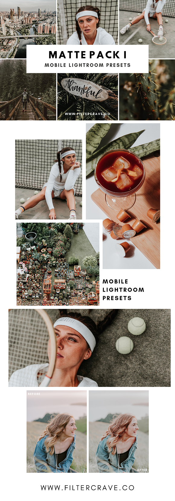 Matte Mobile Lightroom Presets I in Add-Ons - product preview 2