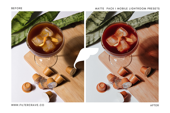 Matte Mobile Lightroom Presets I in Add-Ons - product preview 5