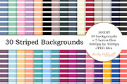 30 Striped Backgrounds + 5 Bonus