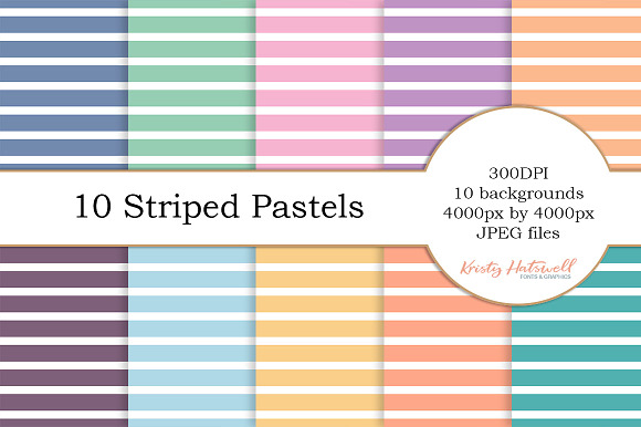 30 Striped Backgrounds + 5 Bonus in Textures - product preview 3