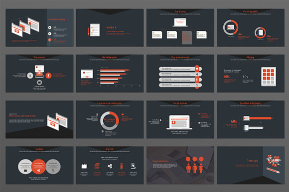 Website Templates in Presentation Templates - product preview 2