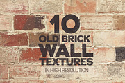 Old Brick Wall Textures x10