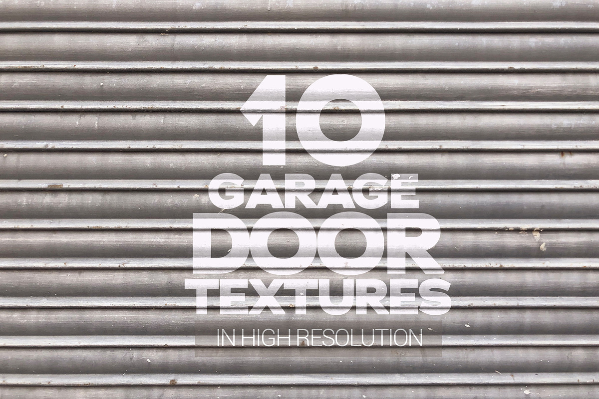 Garage Door Textures x10 in Textures - product preview 8