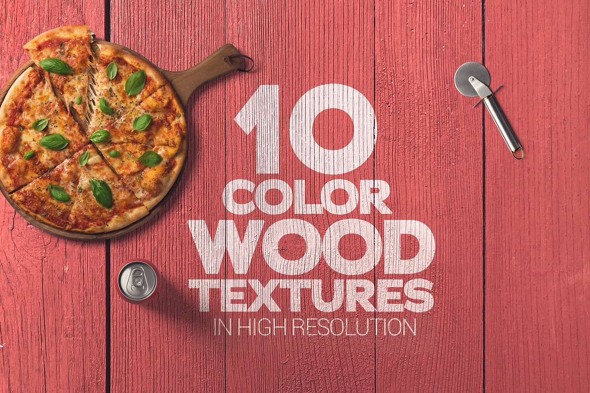 Color Wood Textures x10 in Textures - product preview 8