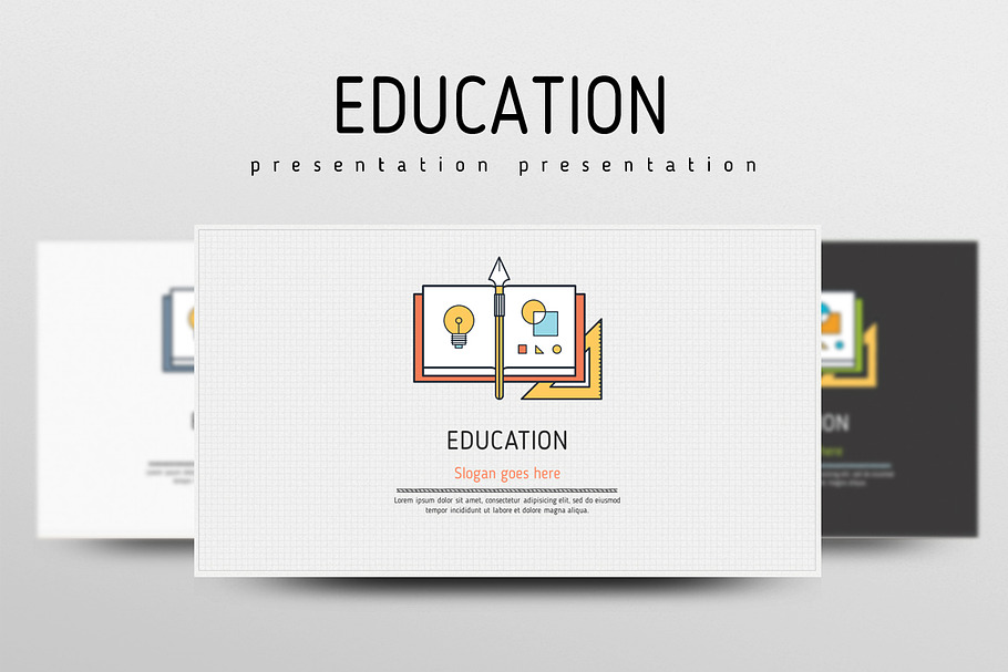 EDUCATION in Presentation Templates - product preview 8