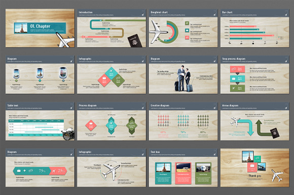 Travel in Presentation Templates - product preview 2