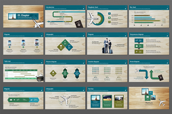 Travel in Presentation Templates - product preview 3