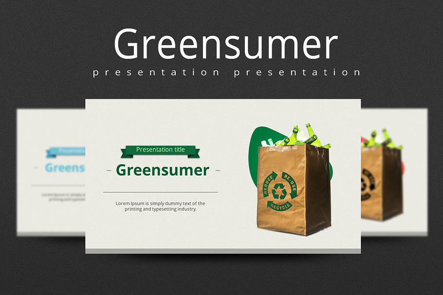 Greensumer in Presentation Templates - product preview 8
