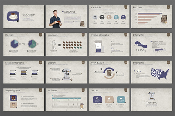 BARISTA in Presentation Templates - product preview 1