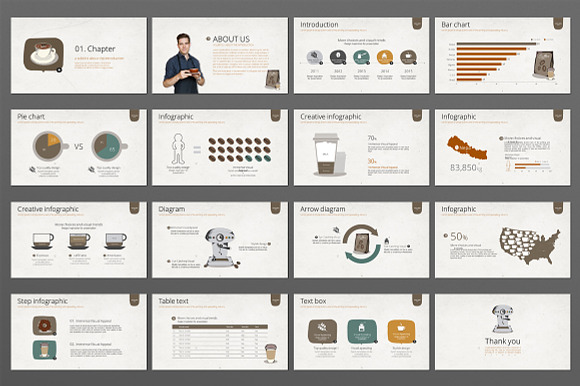 BARISTA in Presentation Templates - product preview 2