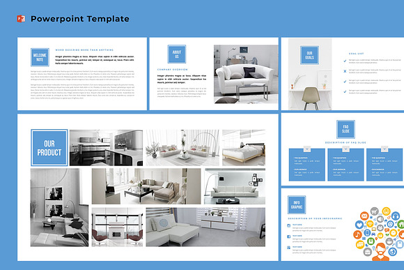 Interior Design Powerpoint Template in PowerPoint Templates - product preview 1