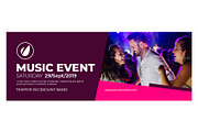 Music Event Animated Facebook Cover