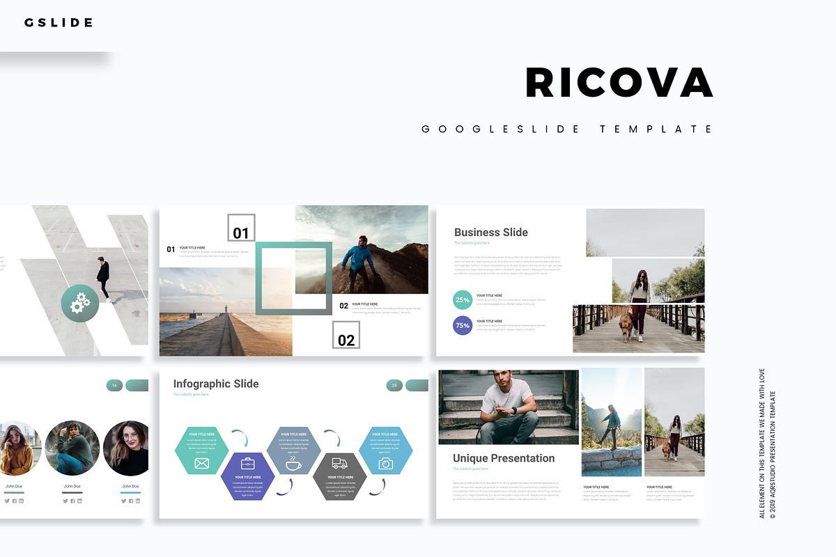 Ricova - Google Slide Template in Google Slides Templates - product preview 8