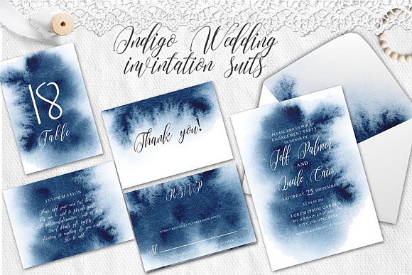 Watercolor Wedding GIANT BUNDLE in Wedding Templates - product preview 1
