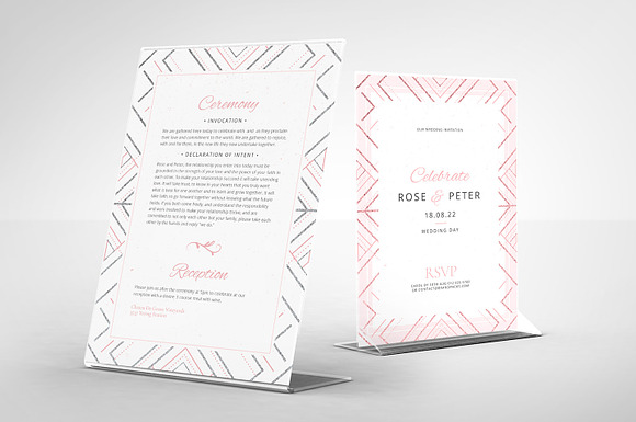 Modern Wedding Invitation Templates in Wedding Templates - product preview 8