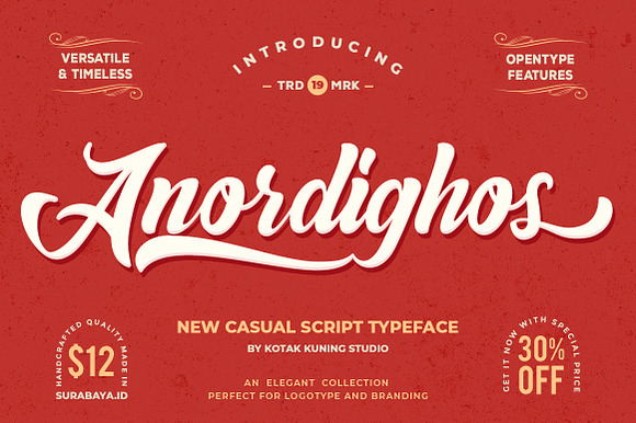 Anordighos in Script Fonts - product preview 6
