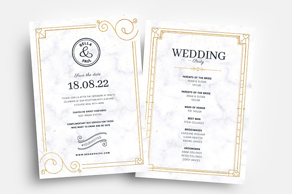 Wedding Invitation Templates in Wedding Templates - product preview 1