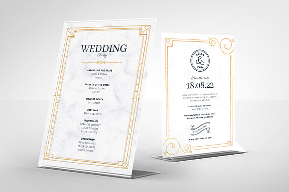 Wedding Invitation Templates in Wedding Templates - product preview 2