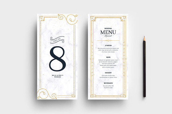 Wedding Invitation Templates in Wedding Templates - product preview 4