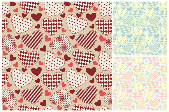 BABY SET. Colorful Seamless Patterns in Patterns - product preview 1