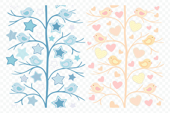 BABY SET. Colorful Seamless Patterns in Patterns - product preview 5