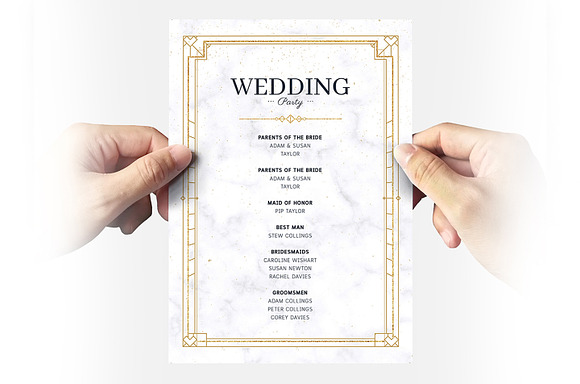 Wedding Invitation Templates in Wedding Templates - product preview 10