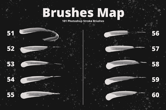101 Photoshop Paint Stroke Brushes in Photoshop Brushes - product preview 5