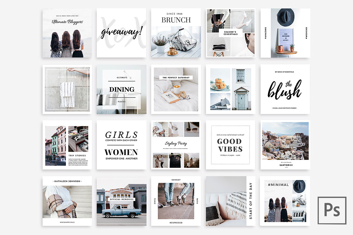 PSD | Ultimate Social Media Pack in Instagram Templates - product preview 8