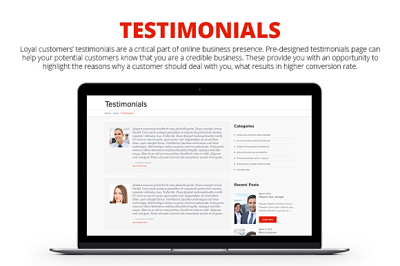 Financial Advisor WordPress Theme in WordPress Business Themes - product preview 2