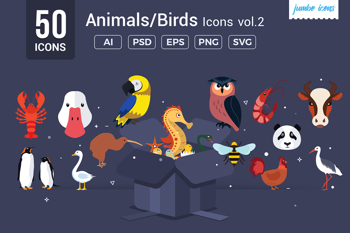 Animals - Birds Vector Icons V2 in Animal Icons - product preview 8