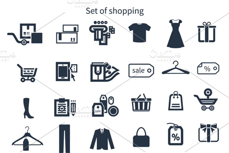 Collection of Shopping Icons