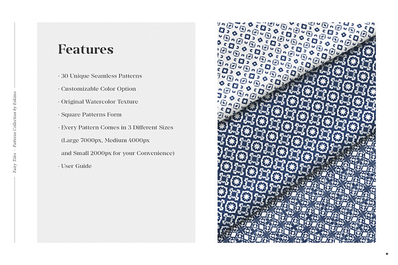30 Geometric Watercolor Patterns in Patterns - product preview 4