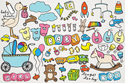 Baby & Baby Shower Clipart