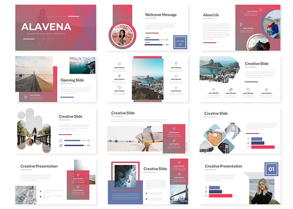 Alavena - Google Slide Template in Google Slides Templates - product preview 1