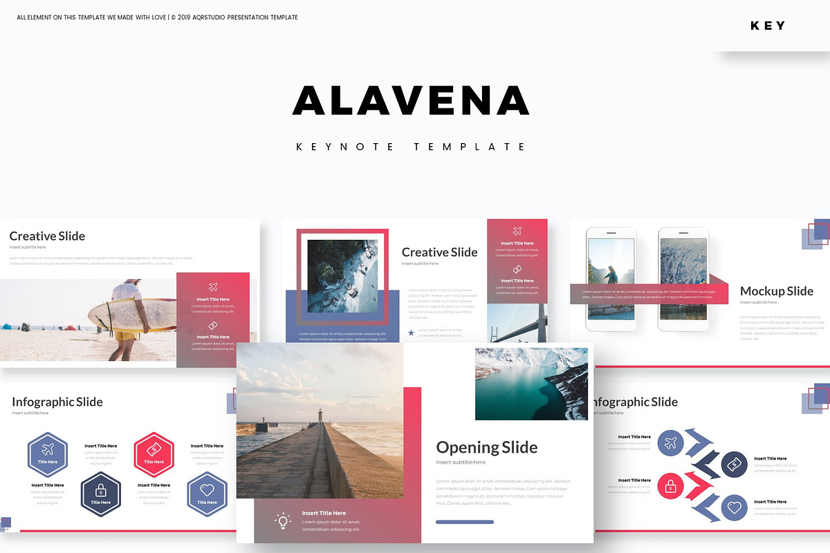Alavena - Keynote Template in Keynote Templates - product preview 8