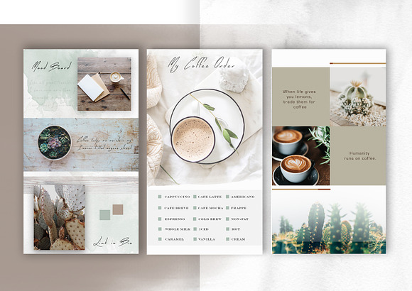 Insta Stories | Coffee & Succulents in Instagram Templates - product preview 2