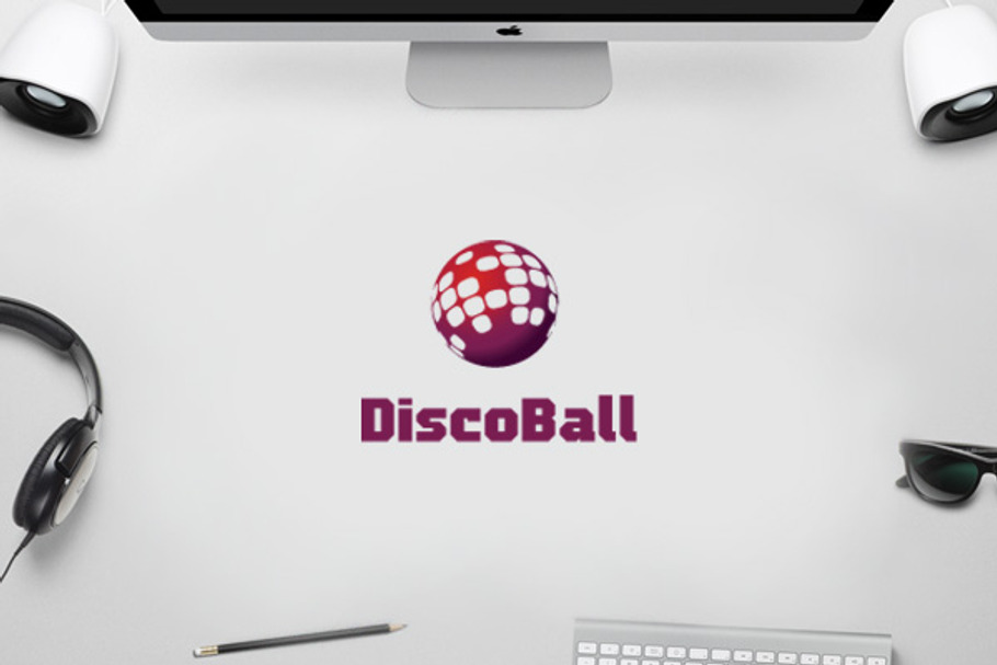 Disco Ball - DJ World Music Logo in Logo Templates - product preview 8