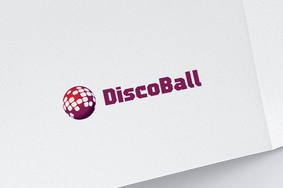 Disco Ball - DJ World Music Logo in Logo Templates - product preview 1