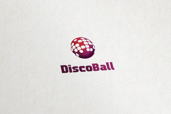 Disco Ball - DJ World Music Logo in Logo Templates - product preview 3