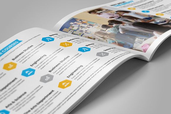 Education Prospectus Brochure v9 in Brochure Templates - product preview 4