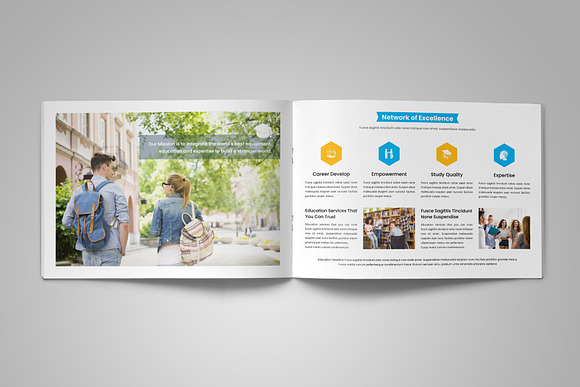 Education Prospectus Brochure v9 in Brochure Templates - product preview 6
