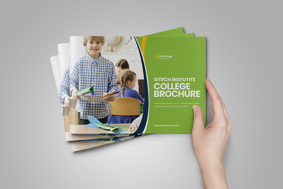 Education Prospectus Brochure v9 in Brochure Templates - product preview 9