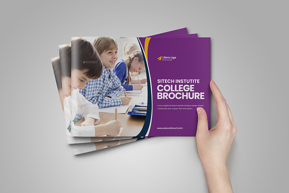 Education Prospectus Brochure v9 in Brochure Templates - product preview 11